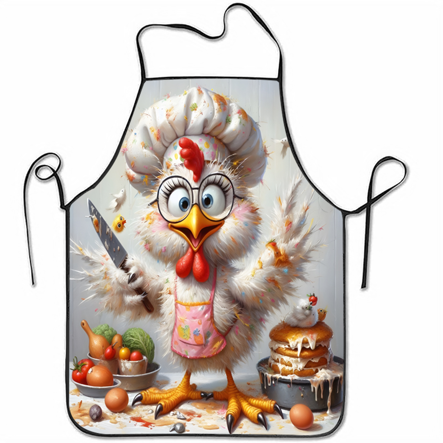 Home Cooking Chef - Divertido Delantal de Chef con Diseño