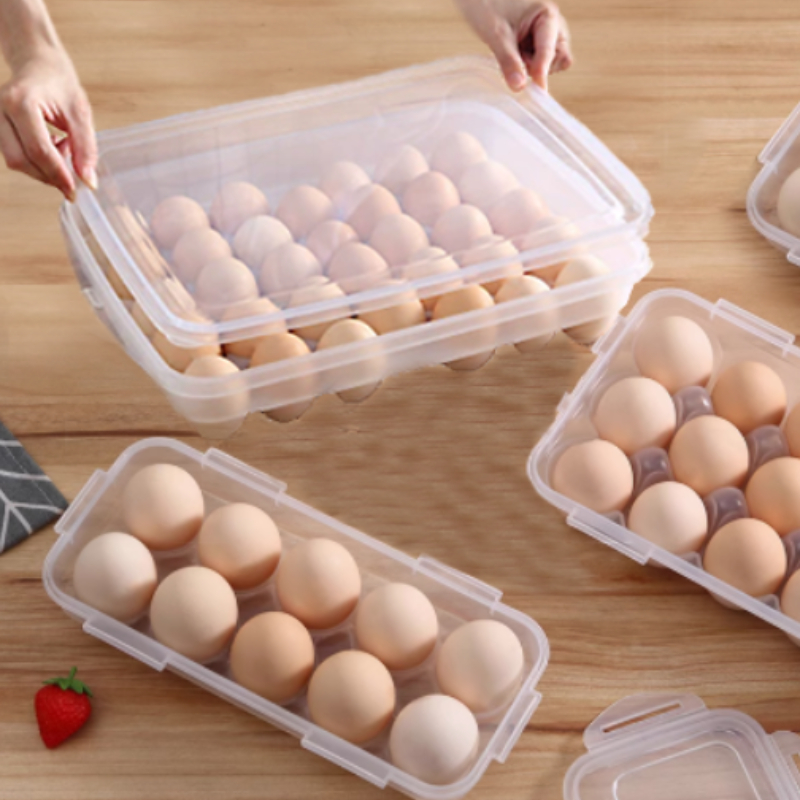 Home Cooking Recipes - Caja de almacenamiento de huevos de