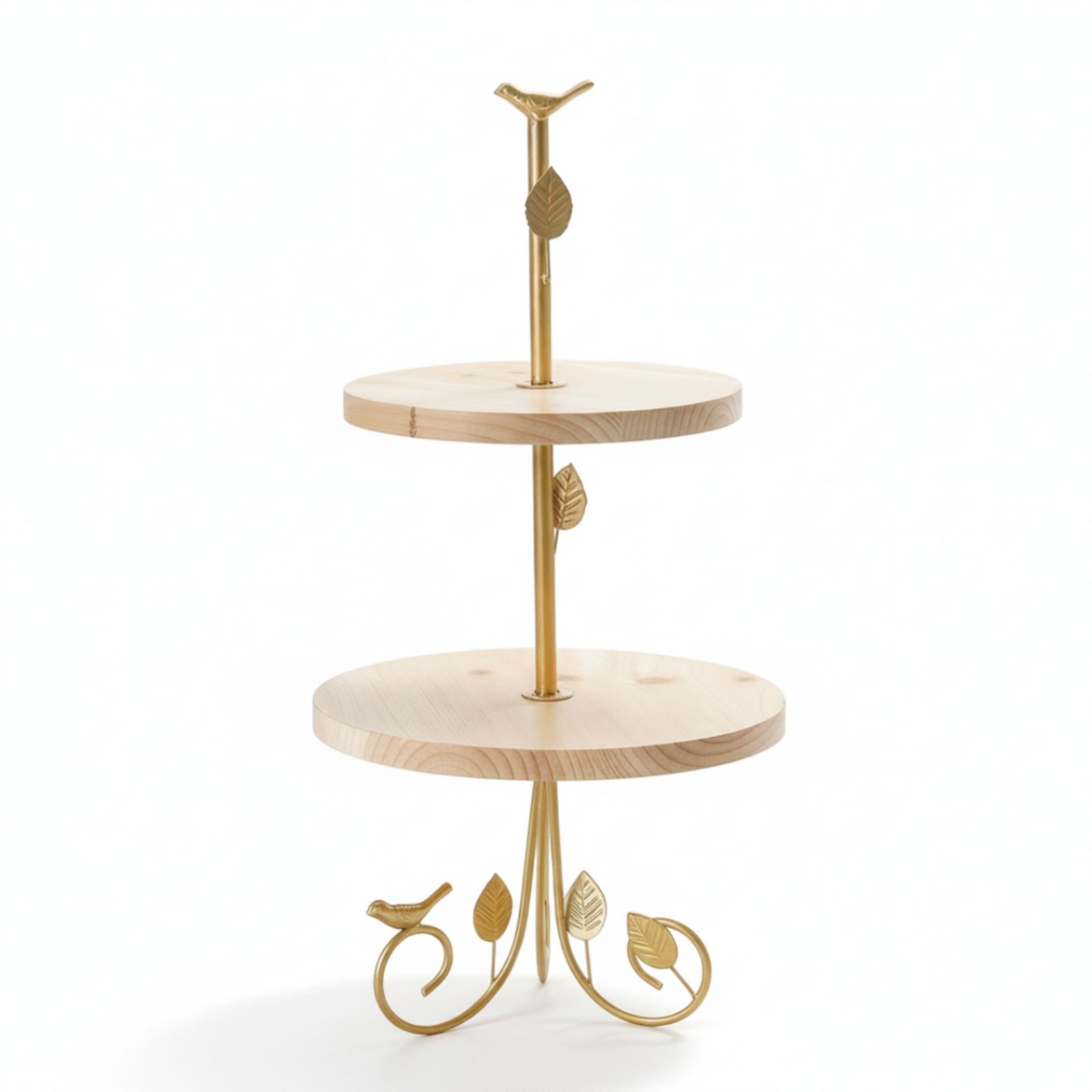Home Cooking Host - Soporte de Dos Niveles para Postres,