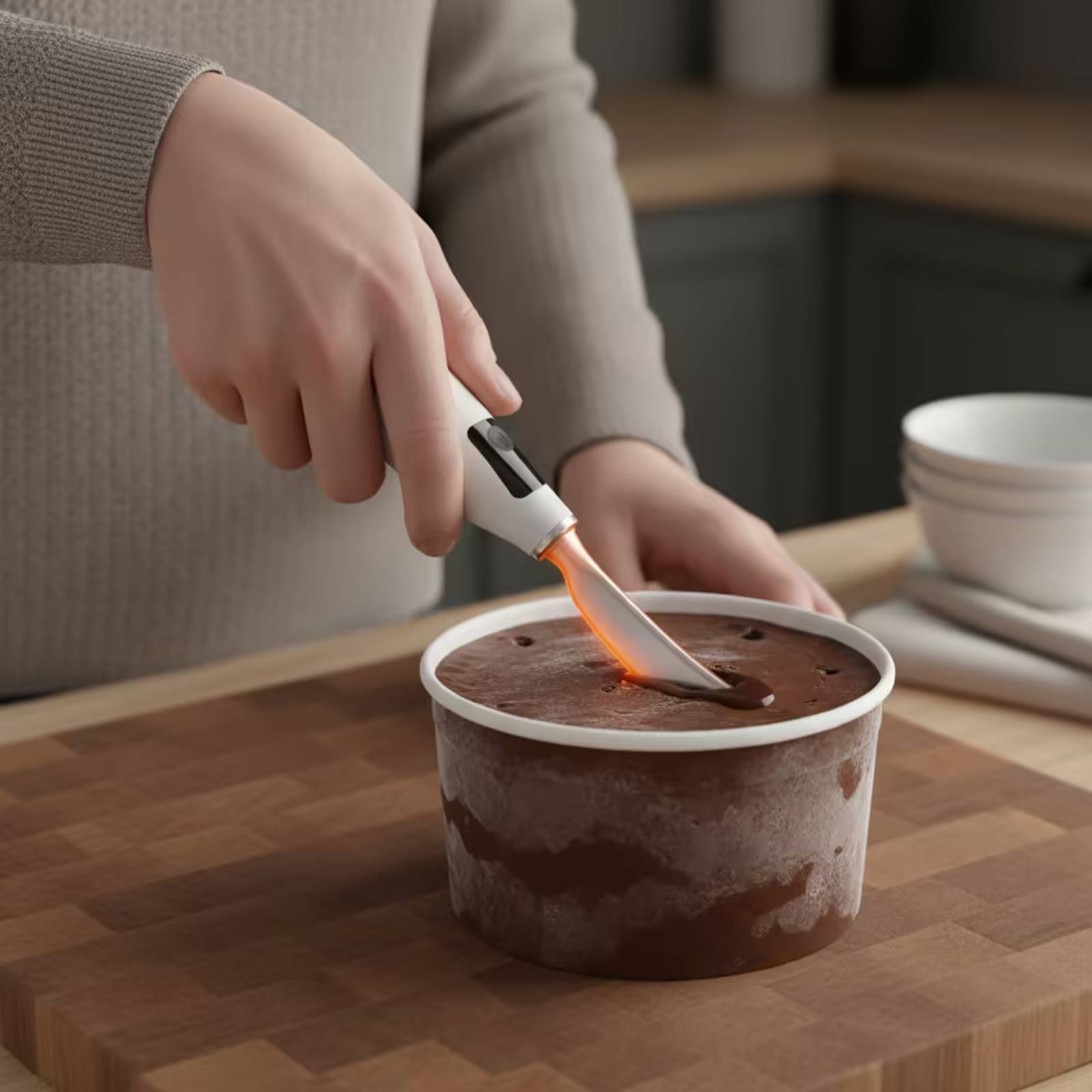 Cuchara Eléctrica Recargable p - Home Cooking In reseña y precio