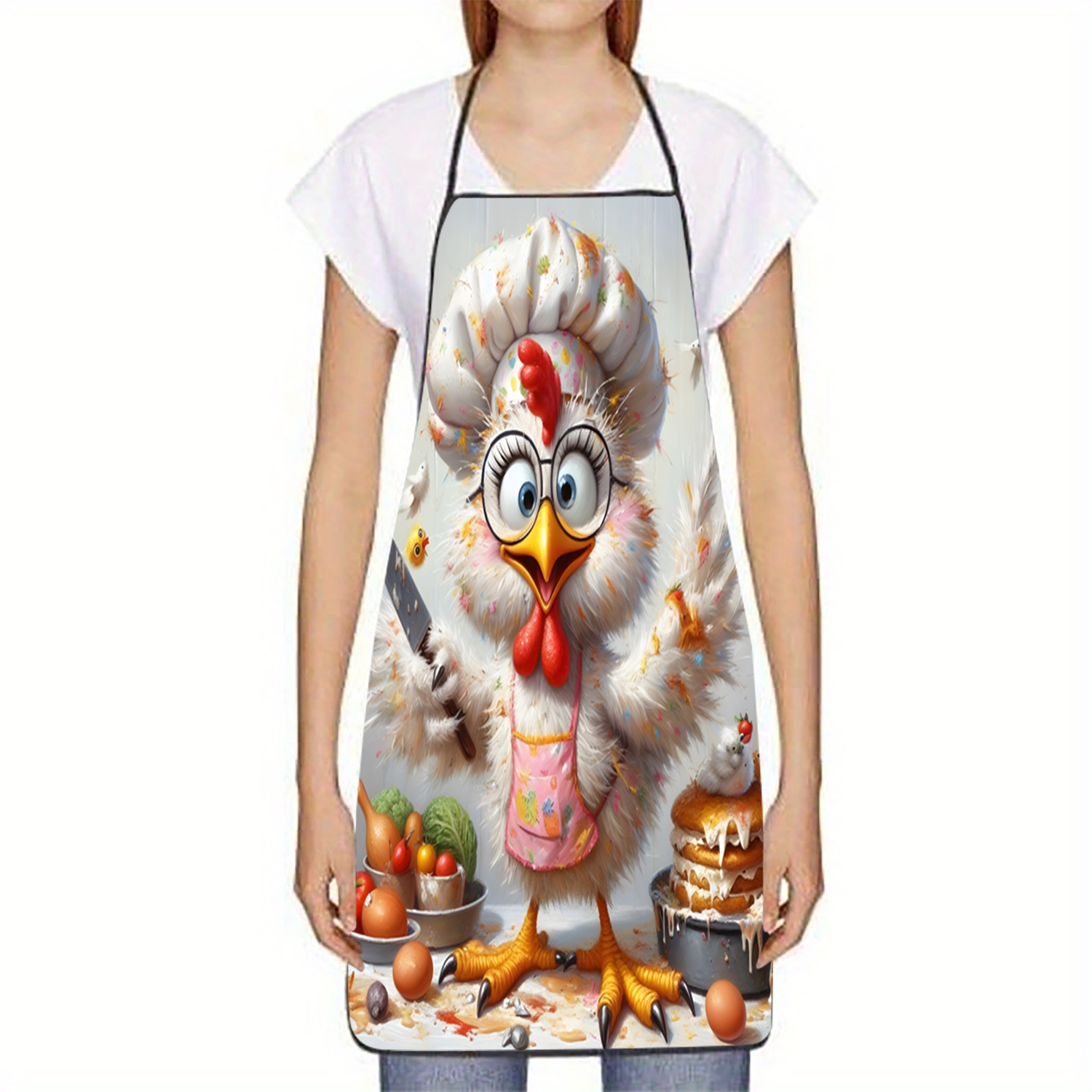 Divertido Delantal de Chef con - Home Cooking Chef reseña y precio