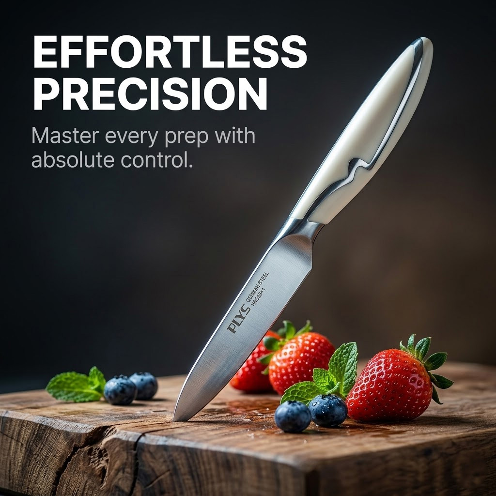 Cuchillo pequeño multiusos de  - Home Cooking Chef reseña y precio